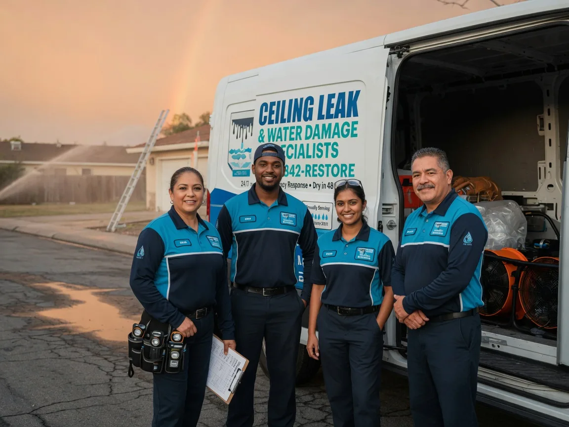 Ceiling Leak Cleanup company in Pittsford, MI