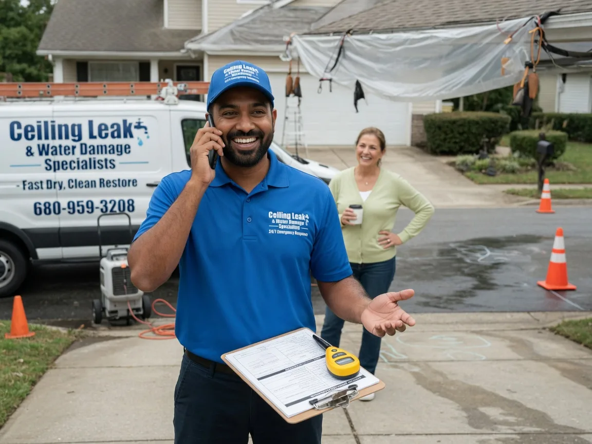 Ceiling Leak Cleanup Pittsford, MI FAQs